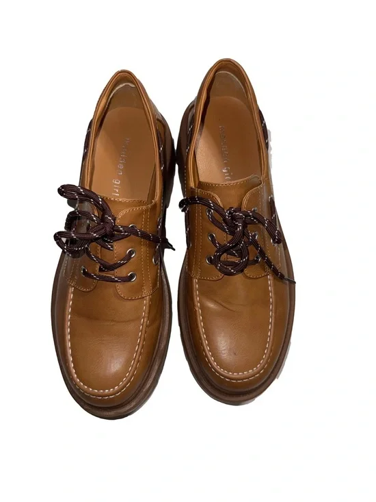 Madden Girl Women’s Caden Platform Lace-Up Lug-Sole Loafers - Picture 2 of 6